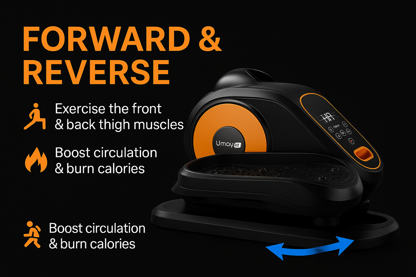 Offit™ Under Desk Elliptical Pedals